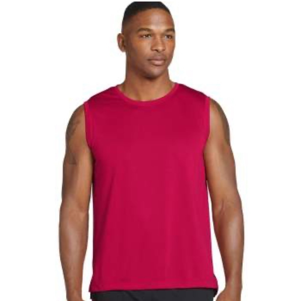 NEW Men’s Red Performance Tank Top Activewear Sleeveless Shirt Size XXL⁸